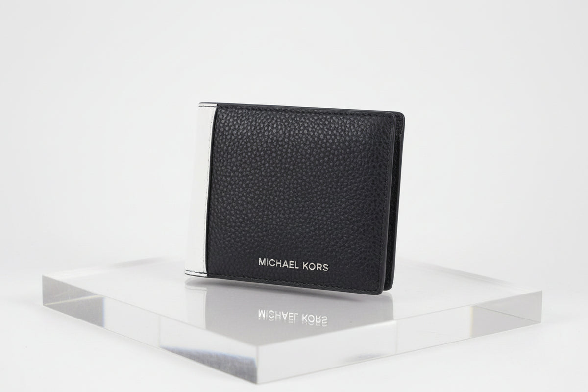 MICHAEL KORS MENS Cooper Pebbled Leather Billfold Wallet