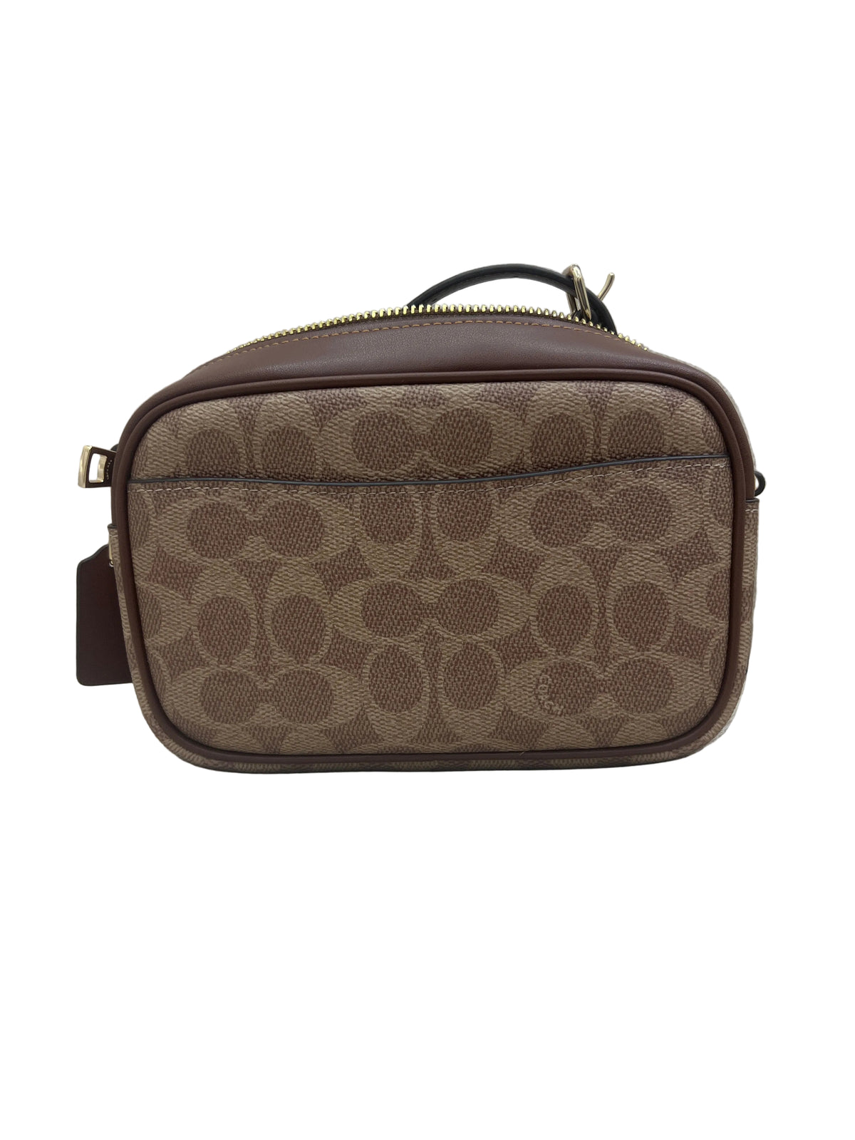 Coach Mini Jamie Camera Bag in signature coated canvas