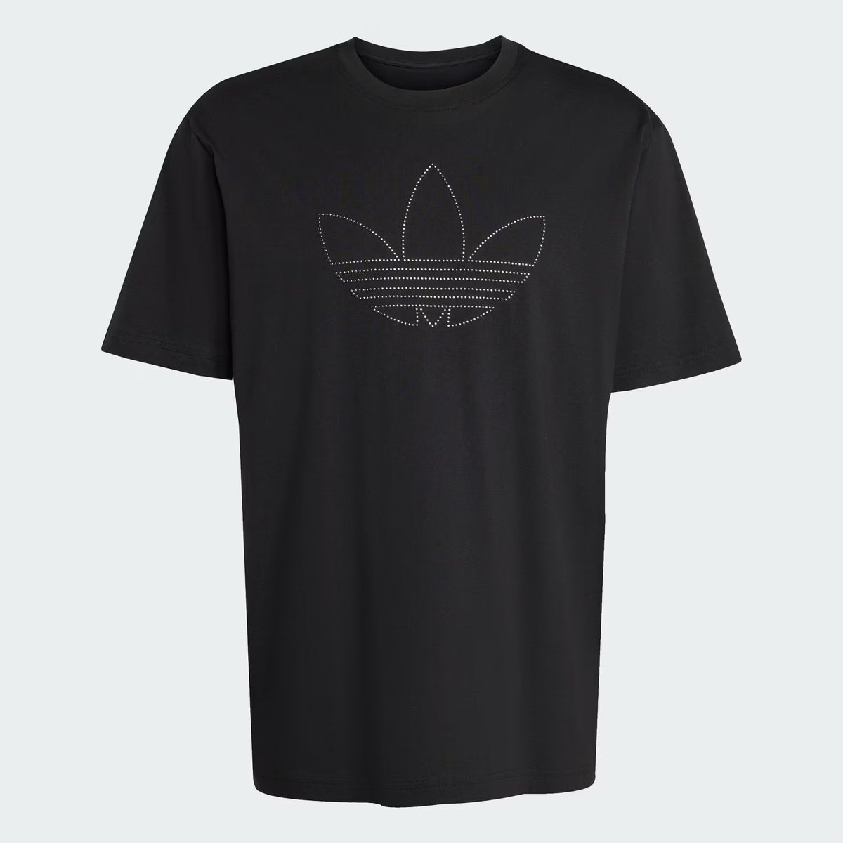 Adidas Originals Studded Tee in black cotton
