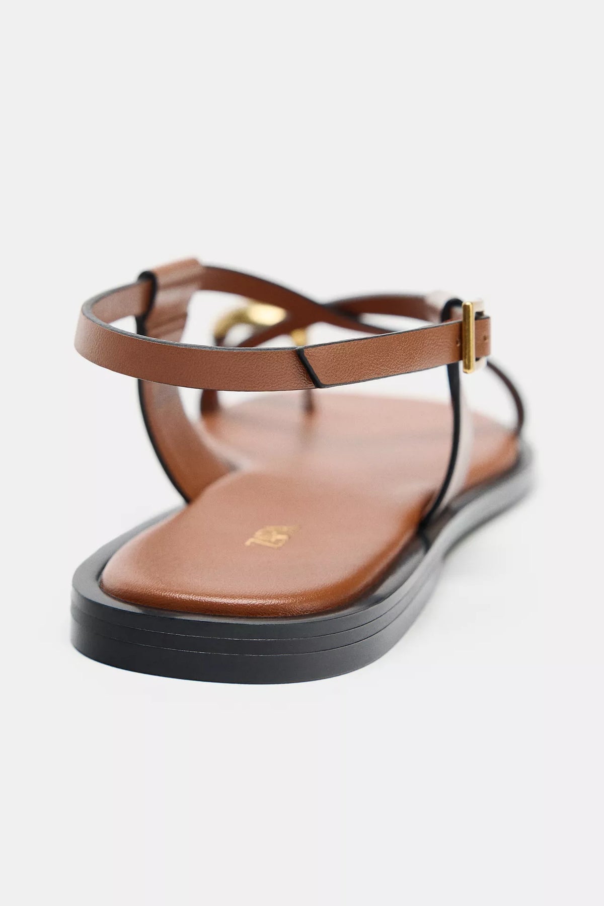 Zara flat strappy sandals