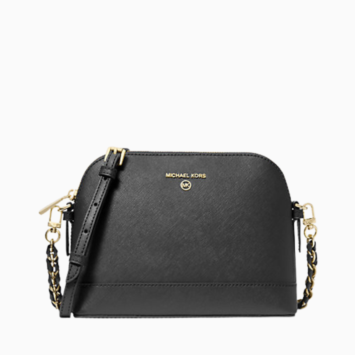 MICHAEL Michael Kors Large Saffiano Leather Dome Crossbody Bag