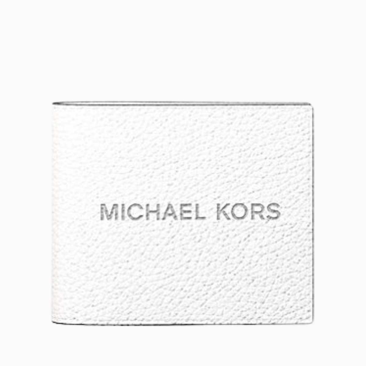 Michael Kors Cooper Pebbled Leather Billfold Wallet With Coin Pouch