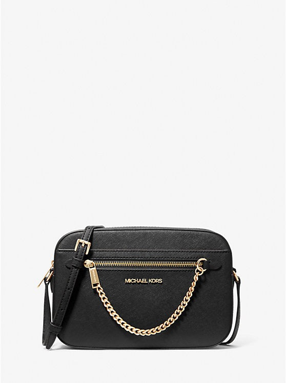 Michael Kors Jet Set Saffiano leather crossbody bag