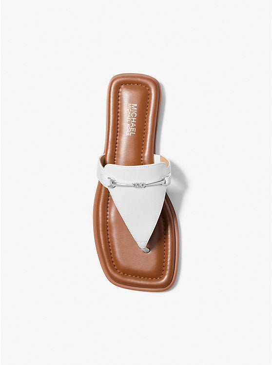 pair of Michael Kors Lena Thong sandals