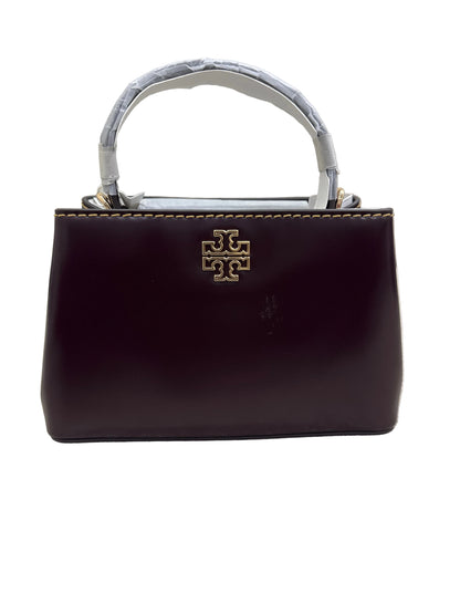 Tory Burch Britten Mini Satchel with the style code 162831 and color Tempranillo