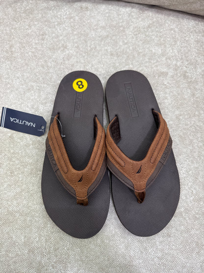 Pair of Nautica Men's Tayrona T-Strap Sandals
