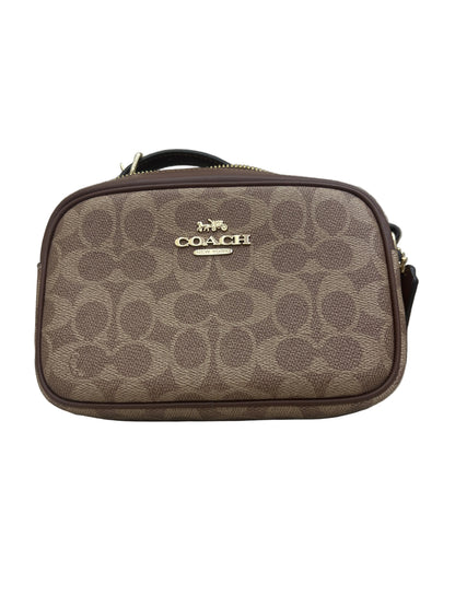 Coach Mini Jamie Camera Bag in signature coated canvas