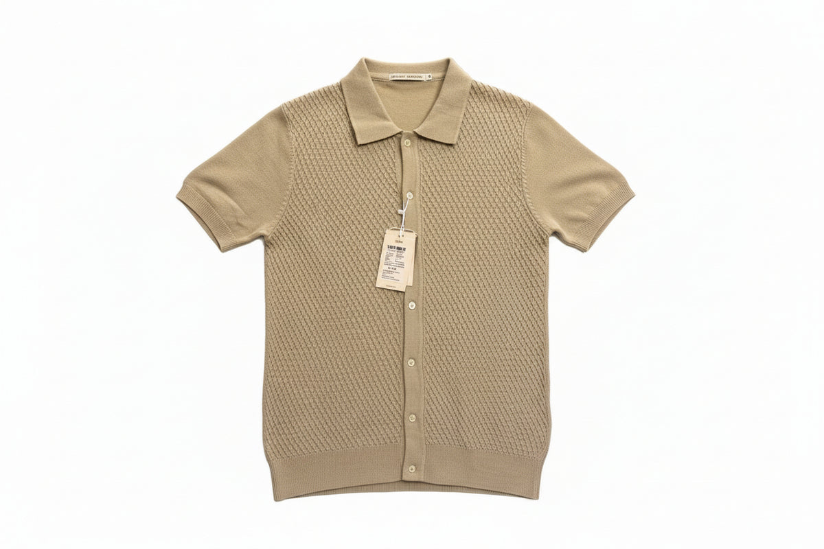 LCY Diamond Weave Heritage Polo - Buttoned Edition