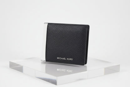 MICHAEL KORS MENS Cooper Pebbled Leather Billfold Wallet