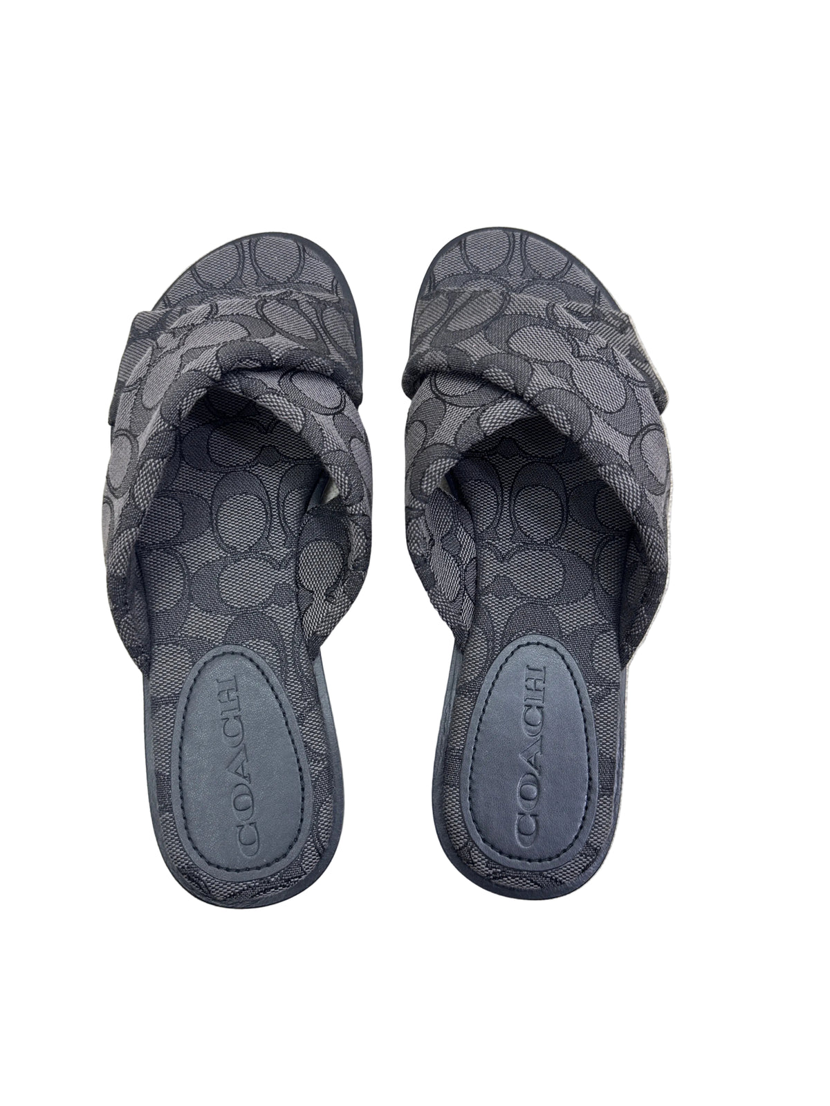 Coach Link Criss Cross Slides