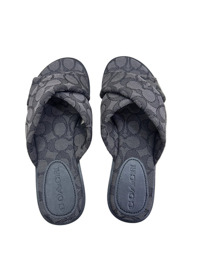 Coach Link Criss Cross Slides