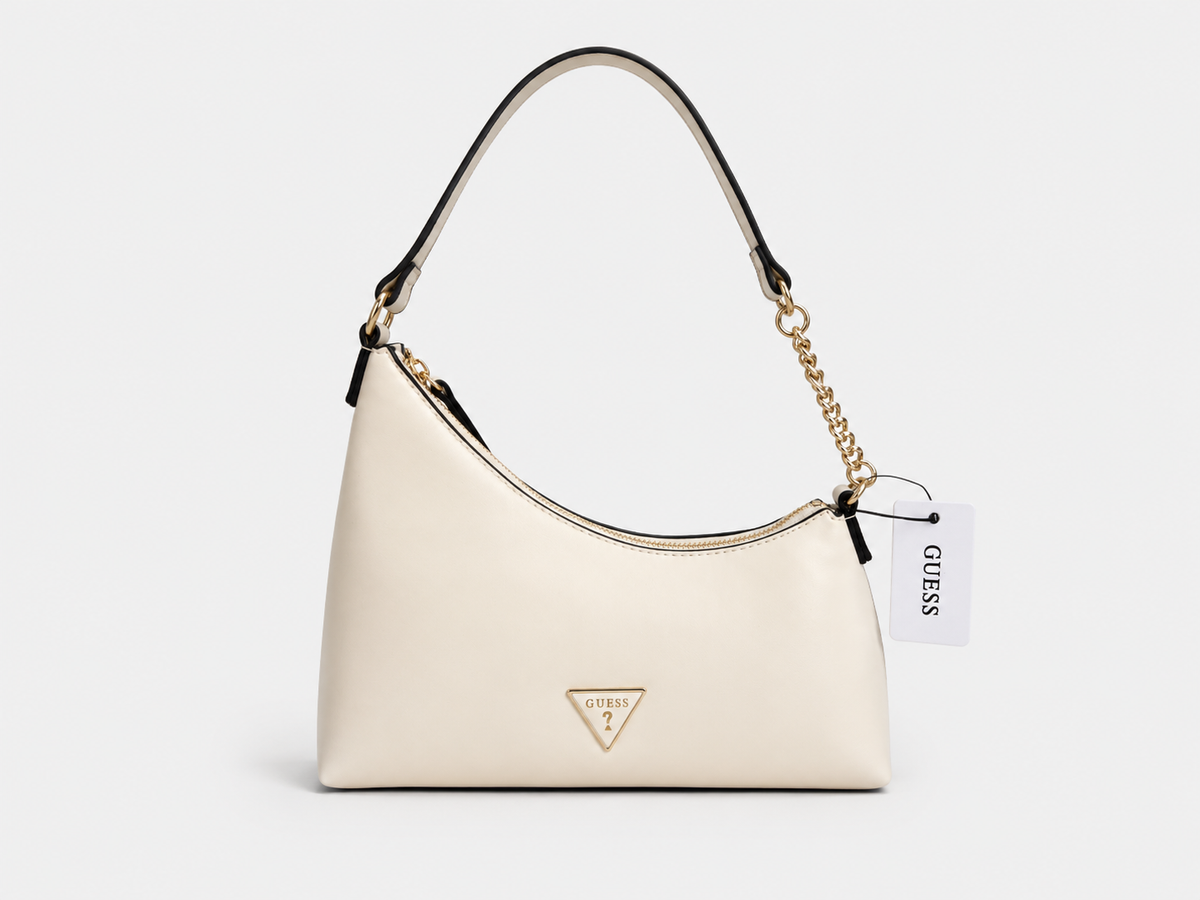 GUESS WHITE SHOULDER BAG