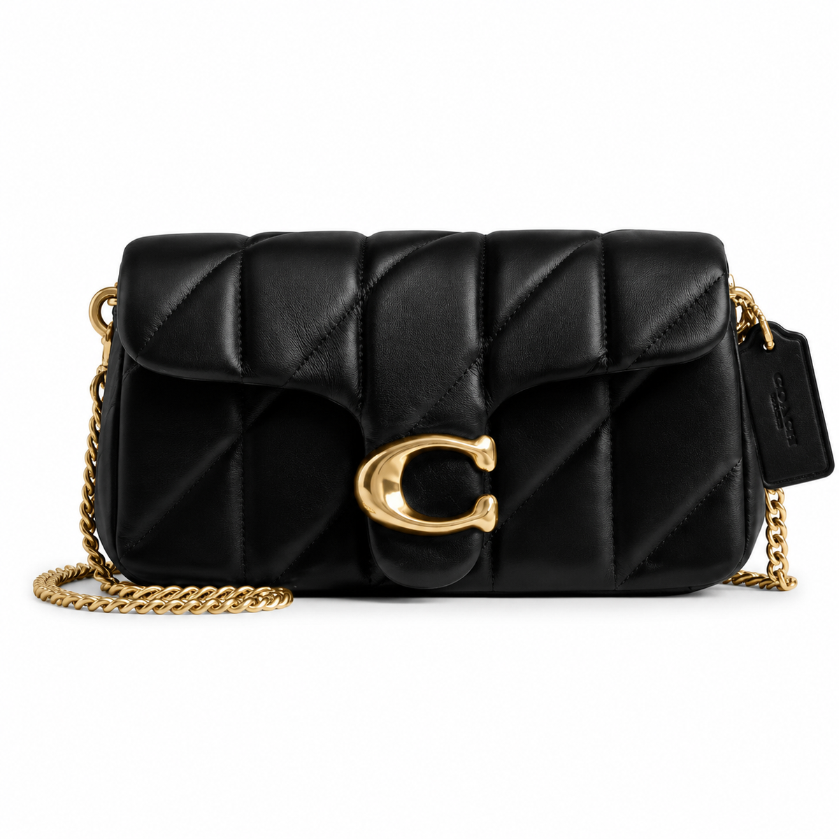 Coach Tabby Chain Crossbody Bag 19 with Quilting