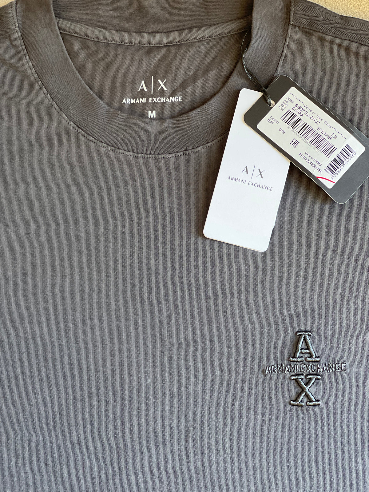 Armani Exchange Men's Small Chest Logo T-Shirt