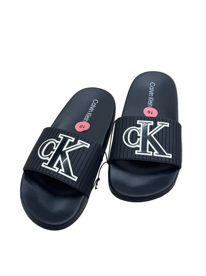 Calvin Klein Men's Alonzo slide sandals