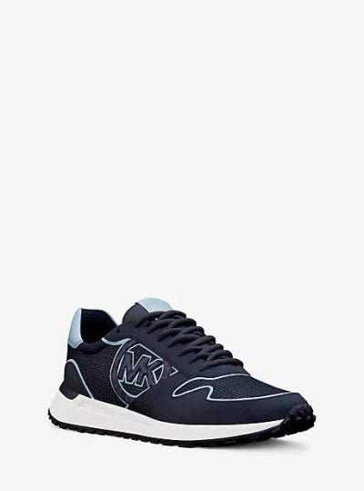 MICHAEL KORS Dax Mixed-media Trainer