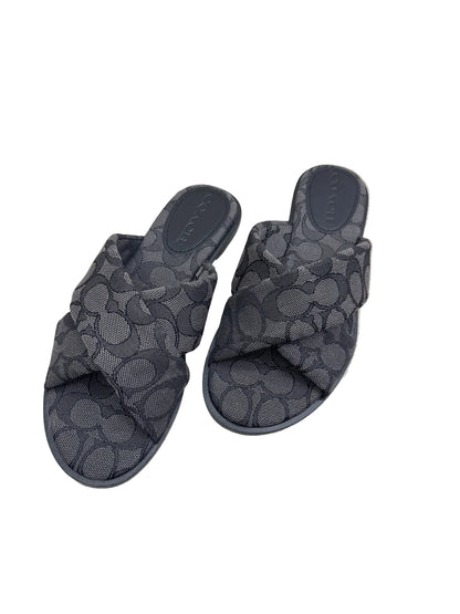 Coach Link Criss Cross Slides