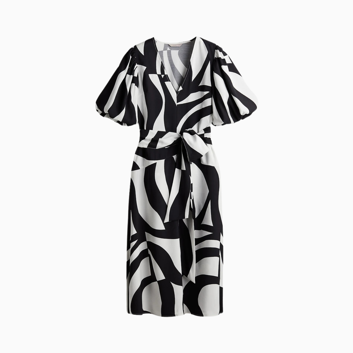 H&M Tie-Belt Dress