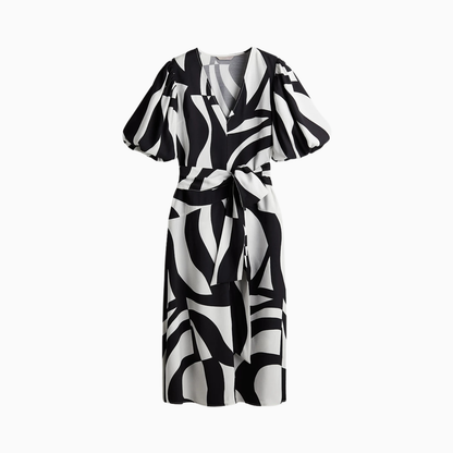 H&M Tie-Belt Dress