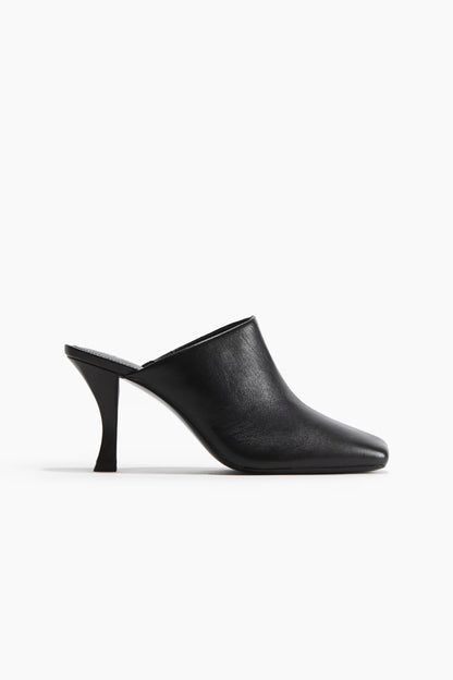 Heeled mules