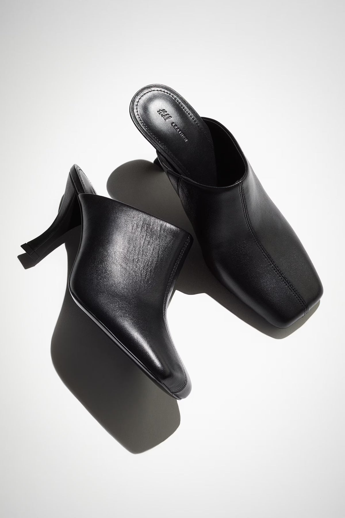 Heeled mules