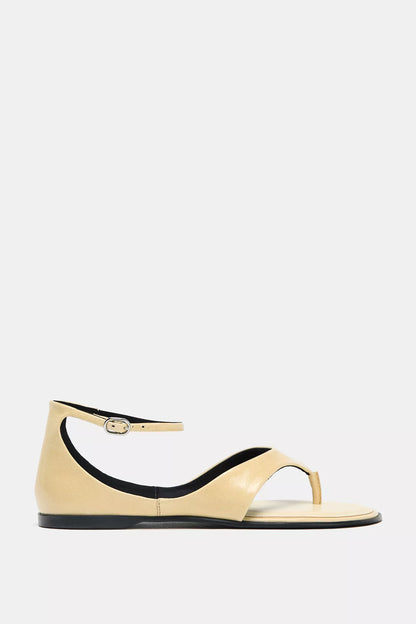 LEATHER TOE POST SANDALS