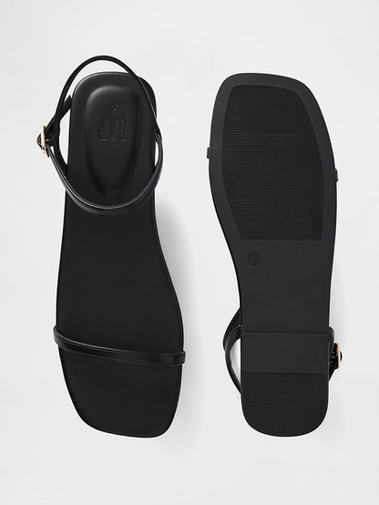 Gap Factory Vegan-Leather Strappy Sandals