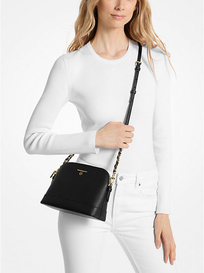 MICHAEL Michael Kors Large Saffiano Leather Dome Crossbody Bag