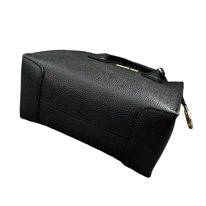 Michael Kors Mercer medium pebbled leather crossbody bag in black
