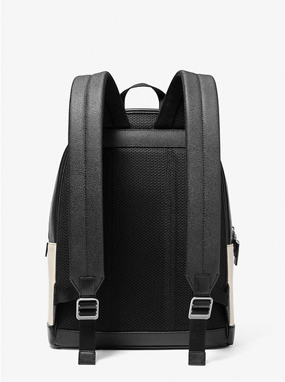 Michael Kors Cooper Two-Tone Canvas Dome Backpack