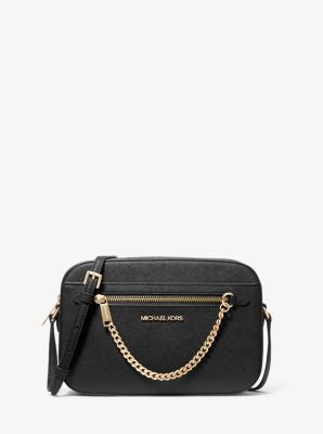 Michael Kors Jet Set Saffiano leather crossbody bag