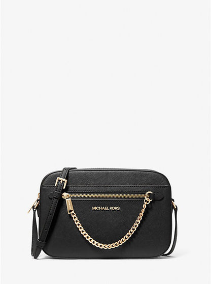 Michael Kors Jet Set Saffiano leather crossbody bag