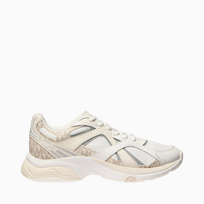 Michael Kors Mens Leo Mixed-Media Trainer