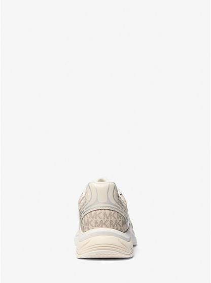 Michael Kors Mens Leo Mixed-Media Trainer