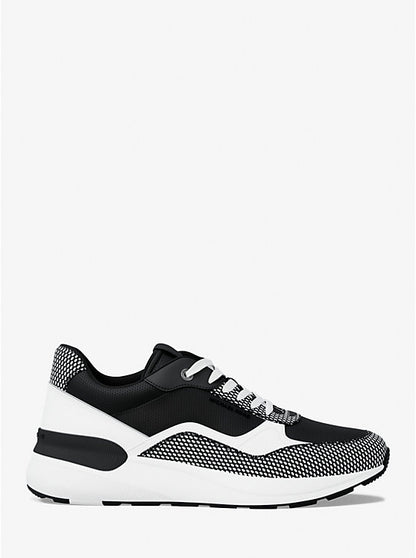 Michael Kors Mens Trevor Mixed-Media Trainer