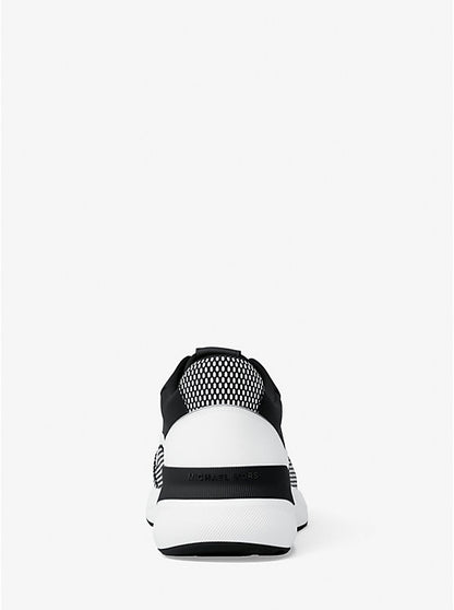 Michael Kors Mens Trevor Mixed-Media Trainer