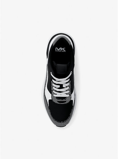 Michael Kors Mens Trevor Mixed-Media Trainer