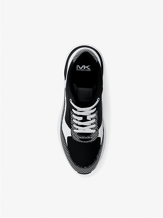 Michael Kors Mens Trevor Mixed-Media Trainer