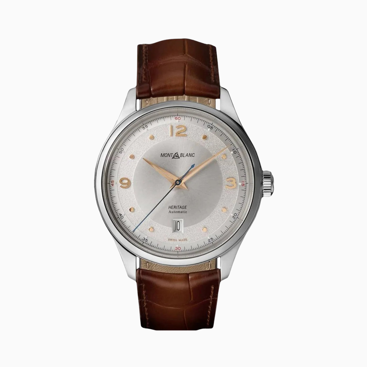 Montblanc - Heritage Automatic 40mm Stainless Steel and Alligator Watch