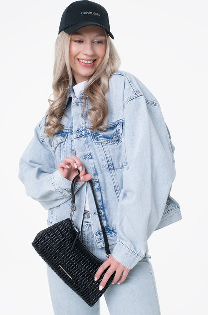 Ruched Shoulder Bag