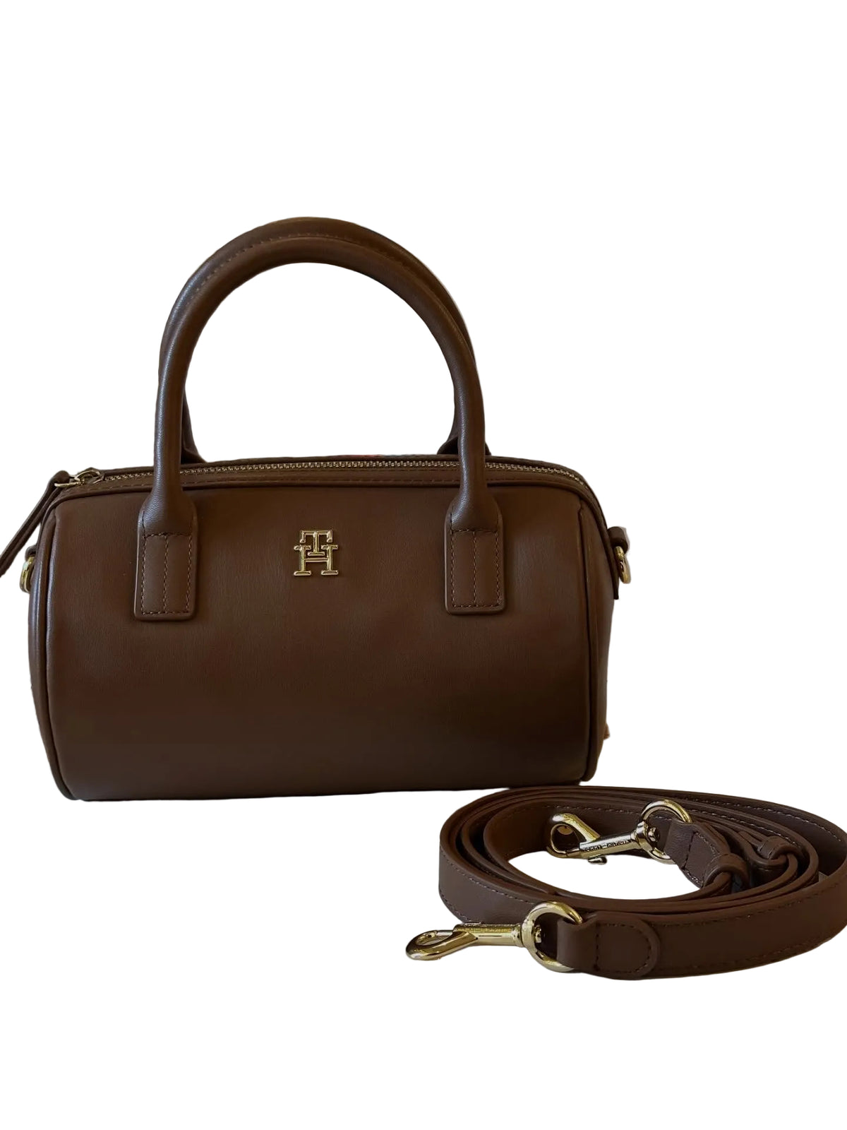 Tommy Hilfiger TH monogram barrel bag