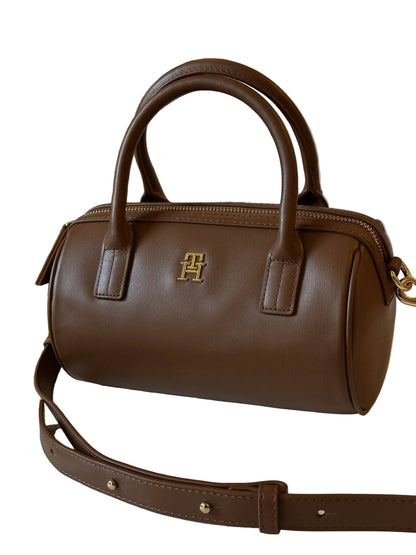 Tommy Hilfiger TH monogram barrel bag
