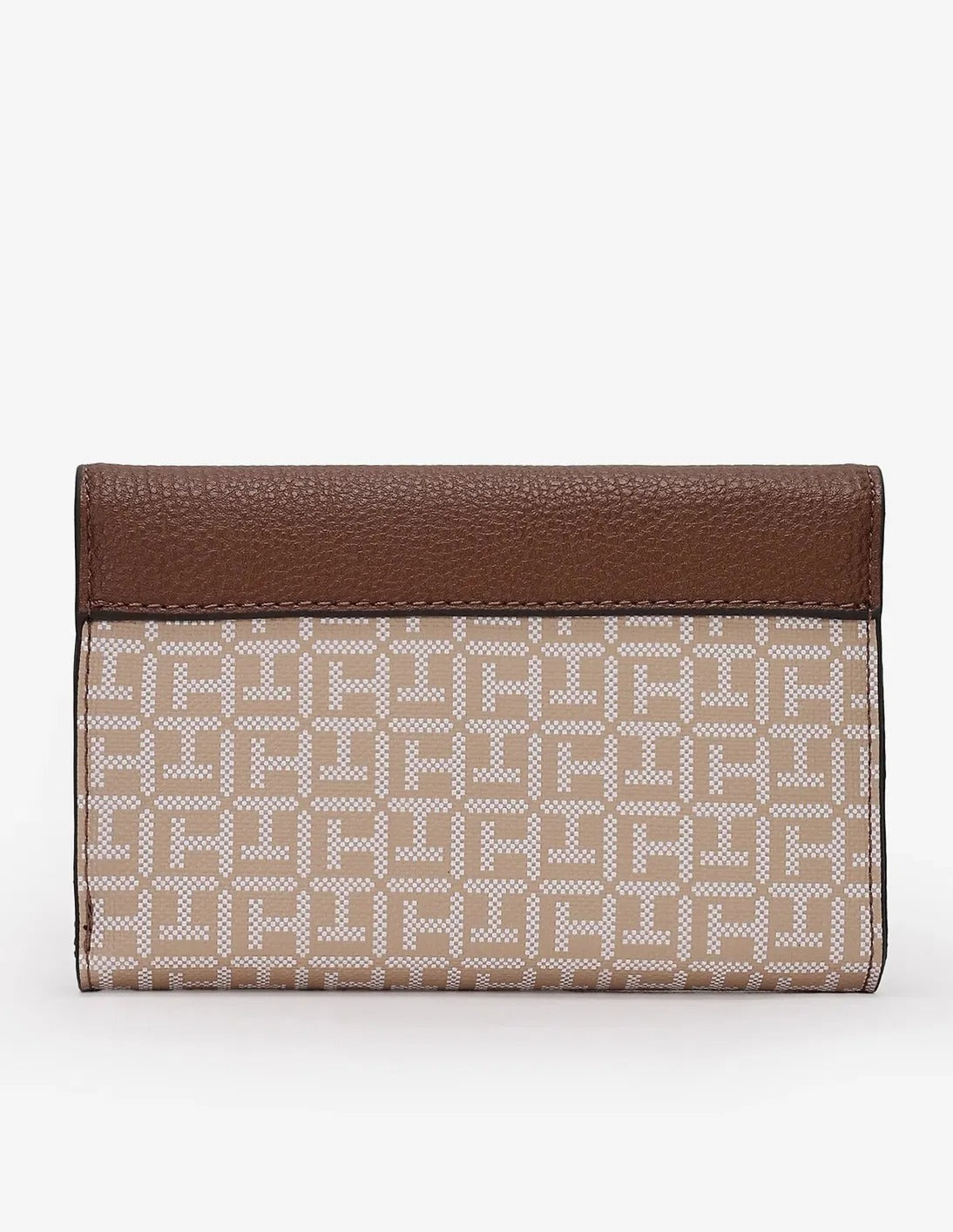 Tommy Hilfiger monogram logo trifold wallet