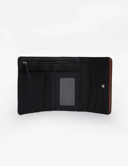 Tommy Hilfiger monogram logo trifold wallet