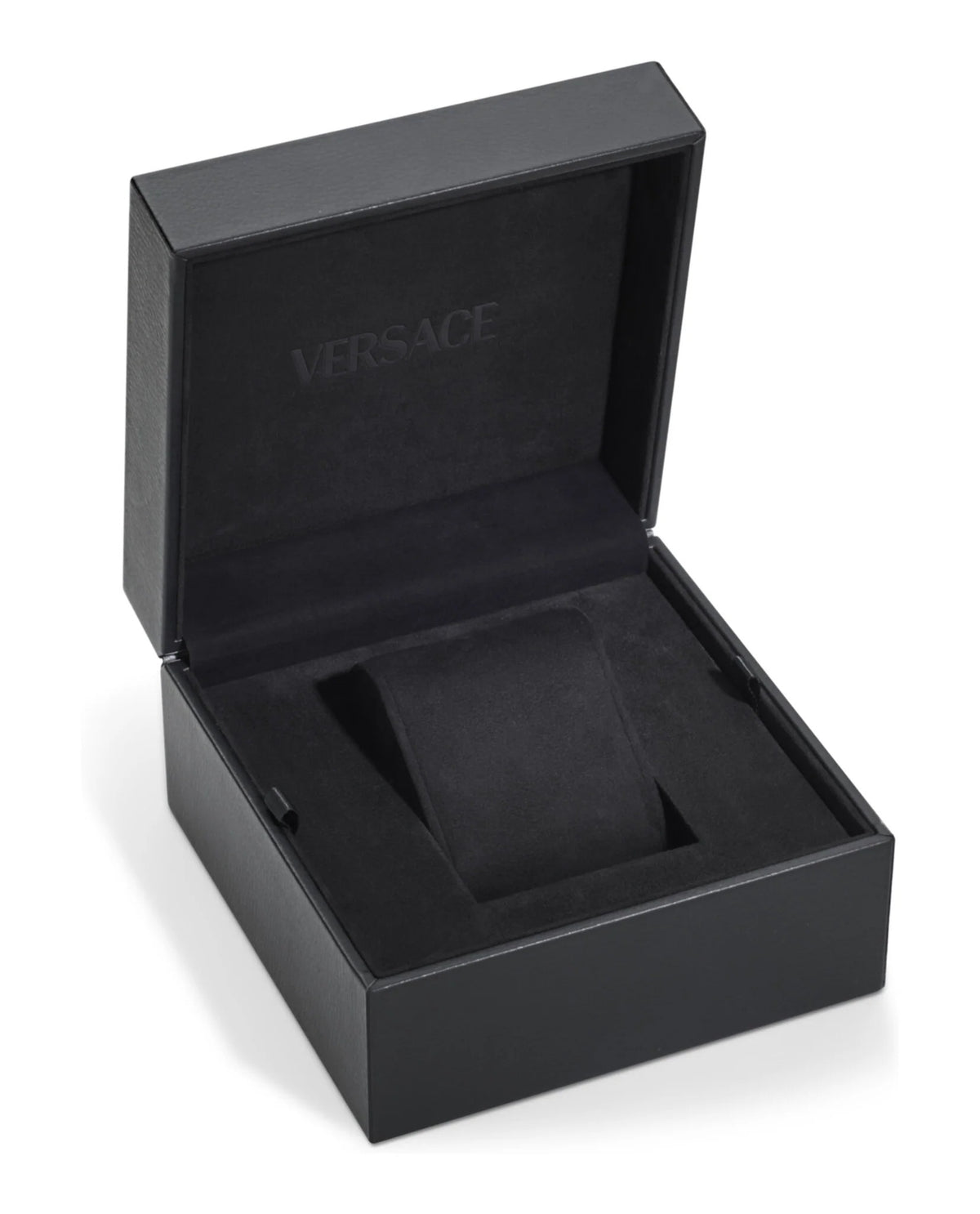 Versace Greca Goddess Petite Ladies' Black Gold Watch