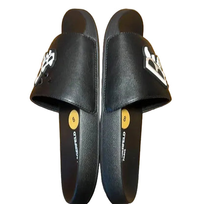 black Karl Lagerfeld Paris Icon slides